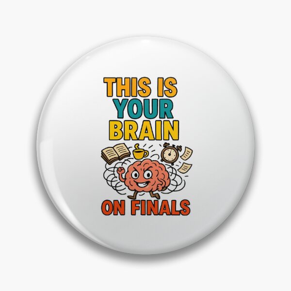 Item preview, Brain Teaser This Is Your Brain on Finals designed and sold by RoliPictures.
