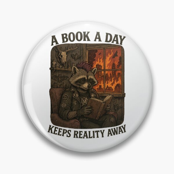 Item preview, A Book A Day Keeps Reality Away  designed and sold by ResinandRelics.