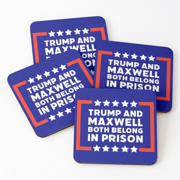 Item preview, Trump and Maxwell both belong in prison designed and sold by Rachel the Artist .