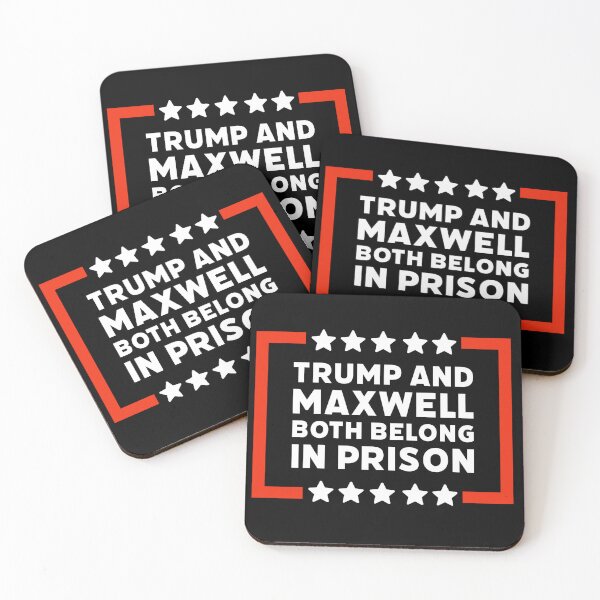 Item preview, Trump and Maxwell both belong in prison designed and sold by Rachel the Artist .