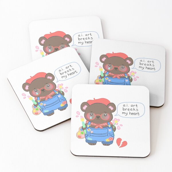 Item preview, AI art breaks my heart designed and sold by meltycatart.