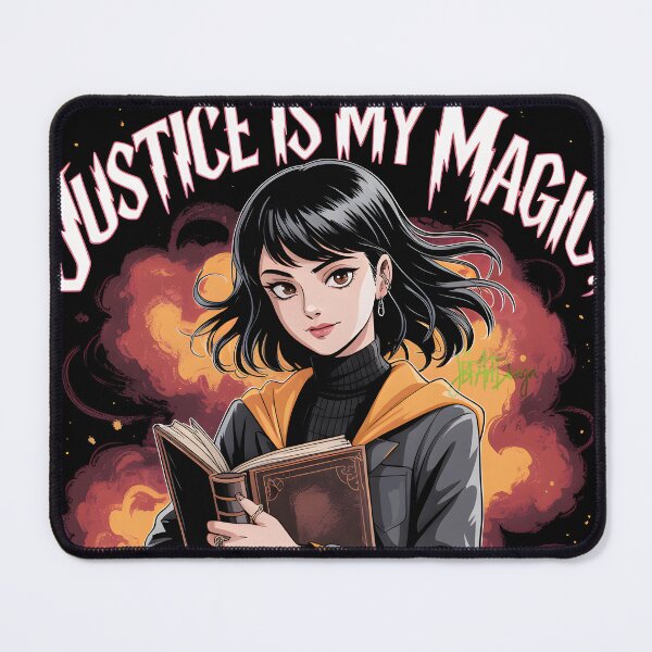 Item preview, Justice is my magic fantasy young girl witch designed and sold by jbfart.