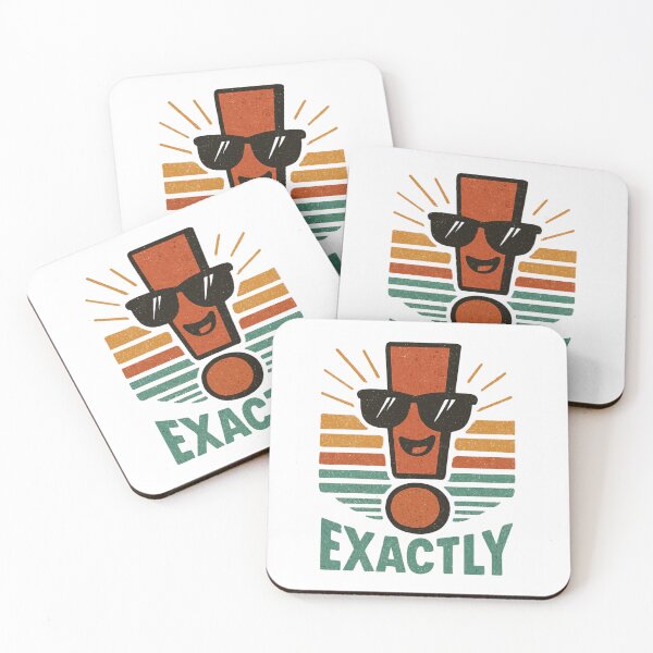 Item preview, Exactly - Humorous Cool Exclamation Mark Retro Funny Quote  |  Sarcastic Humor  designed and sold by Cree8if.