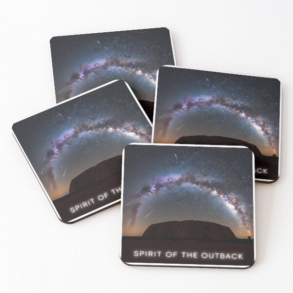 Item preview, Uluru, Spirit of the Outback: The Milky Way Over Ayers Rock designed and sold by Digital Dreams Arts.