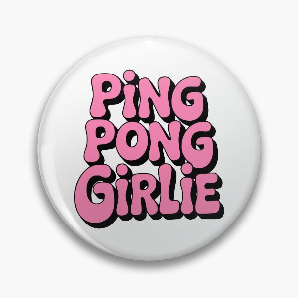 Aperçu de l'œuvre Fille ping-pong ! Fille rose créée et vendue par PMCreative.