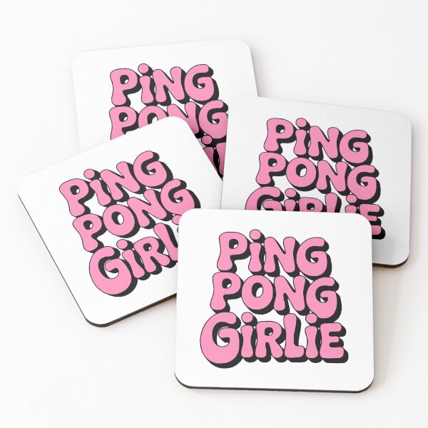 Item preview, Ping Pong Girlie! Pink Girl designed and sold by PMCreative.
