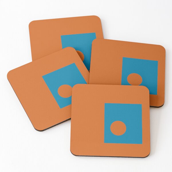 Item preview, Bauhaus Orange Abstraction designed and sold by jademonkey.