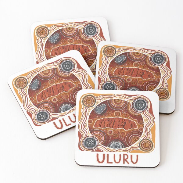 Item preview, Spirit of Uluru: An Abstract, Indigenous-Inspired Artwork designed and sold by Digital Dreams Arts.