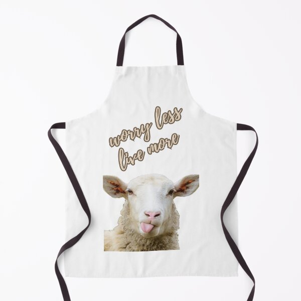 Item preview, Funny Sheep Sticker – Silly Cute Animal Humor – Fluffy Sheep Lover Gift designed and sold by Atres89.