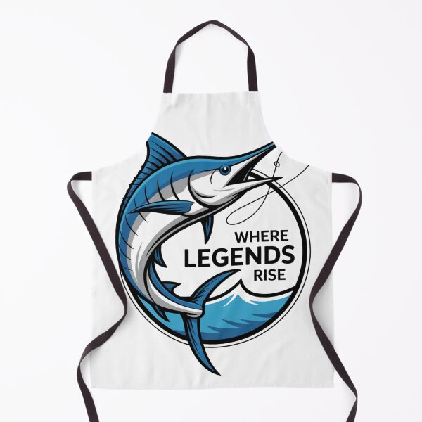 Item preview, Legendary Marlin – Where Legends Rise designed and sold by FusiTink.