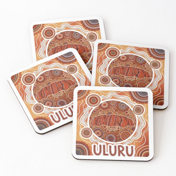 Item preview, Spirit of Uluru: A Textured, Earthy, and Spiritual Design designed and sold by Digital Dreams Arts.