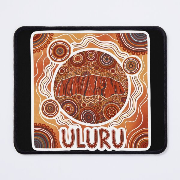Item preview, Spirit of Uluru: A Textured, Earthy, and Spiritual Design designed and sold by Digital Dreams Arts.