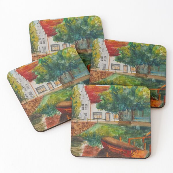 Item preview, Red Roof designed and sold by AlonzoFineArt.
