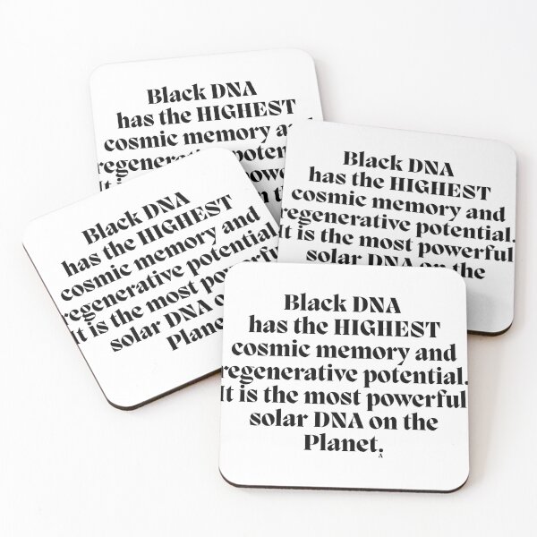 Item preview, Black DNA has the HIGHEST cosmic memory and regenerative potential. It is the most powerful solar DNA on the Planet. designed and sold by Finds.