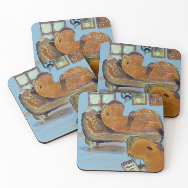 Item preview, capybara at the psychologist  designed and sold by guilhernunes.