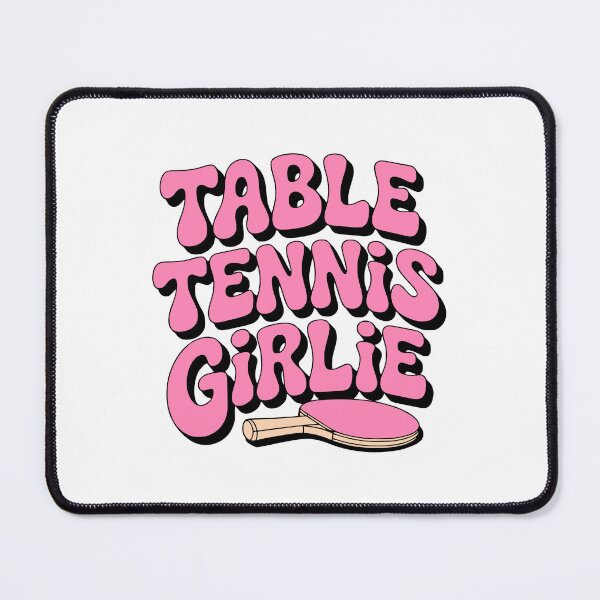 Item preview, Table Tennis Girlie! Pink Girl designed and sold by PMCreative.