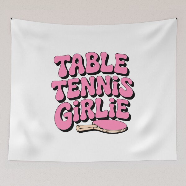 Item preview, Table Tennis Girlie! Pink Girl designed and sold by PMCreative.