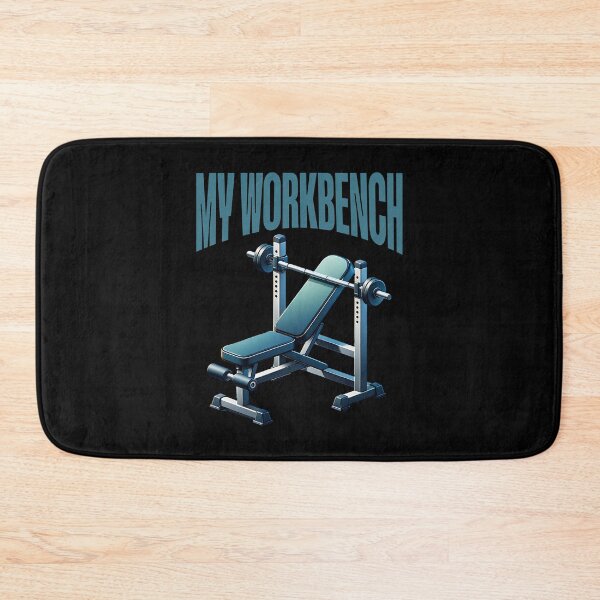 Item preview, Cool fitness design - a weight bench as a workbench. designed and sold by ReneMM.