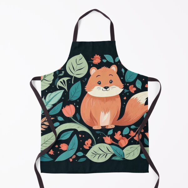 Item preview, Fox flowers designed and sold by ArtfullMinds.