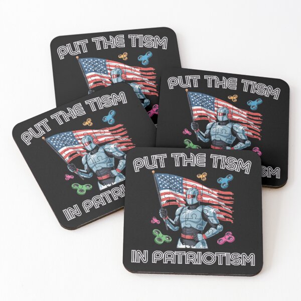 Item preview, Patriotic Robot Puzzle with Spinners designed and sold by Oommen Studio .