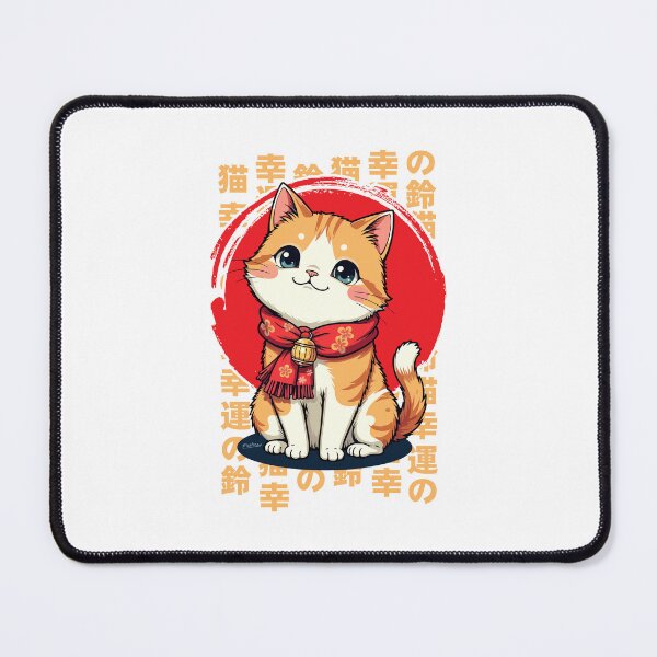 Item preview, Kōun no Suzuneko — Lucky Bell Cat designed and sold by FiesterArt.