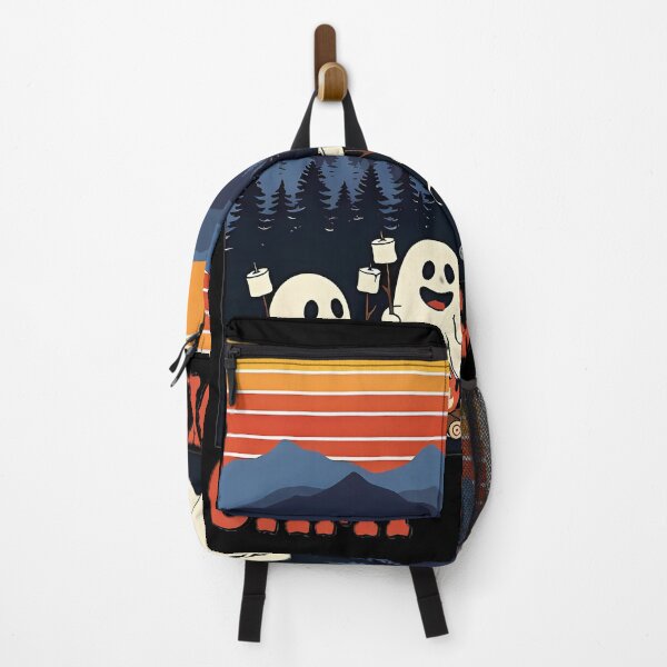 Item preview, Camp Spooky - Retro Ghost Camping designed and sold by Linework Studio.