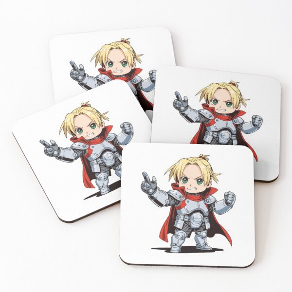 Item preview, Chibi Edward Elric: Miniature Alchemist in Automail Armor designed and sold by ChibiFusion.