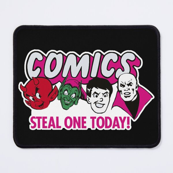 Item preview, Steal Comics Today designed and sold by TheBurritoKid.