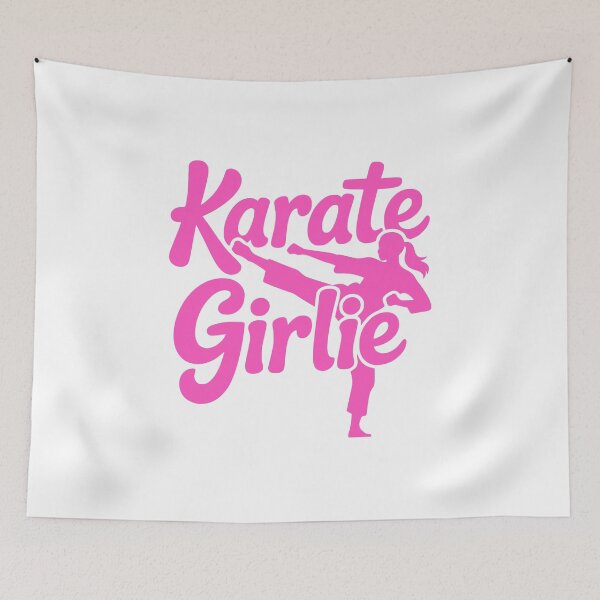 Artikelvorschau, Karate-Mädchen! Rosa Karate-Mädchen entworfen und verkauft von PMCreative.
