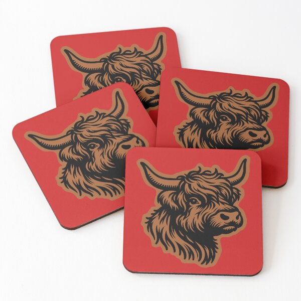 Item preview, highland cow, cow, farmer, farm, scottish, scotland, cattle, scottish cow designed and sold by happinesproject.