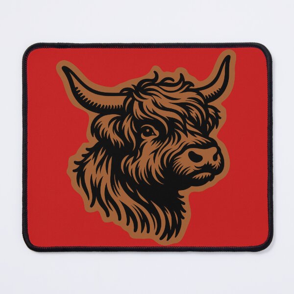 Item preview, highland cow, cow, farmer, farm, scottish, scotland, cattle, scottish cow designed and sold by happinesproject.