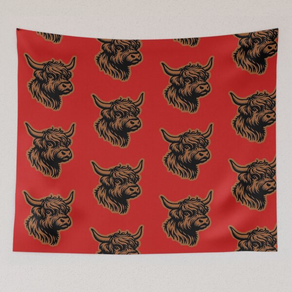 Item preview, highland cow, cow, farmer, farm, scottish, scotland, cattle, scottish cow designed and sold by happinesproject.
