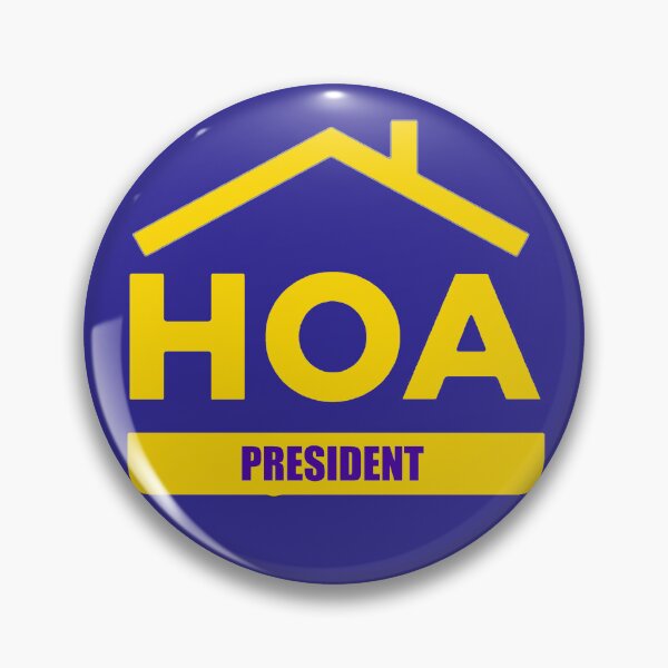 Item preview, HOA President designed and sold by SwampfoxDesign.