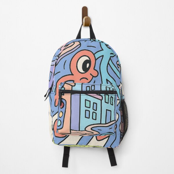 Item preview, Whimsical Crosswalk Creatures in Wavy City designed and sold by weirdfishes123.