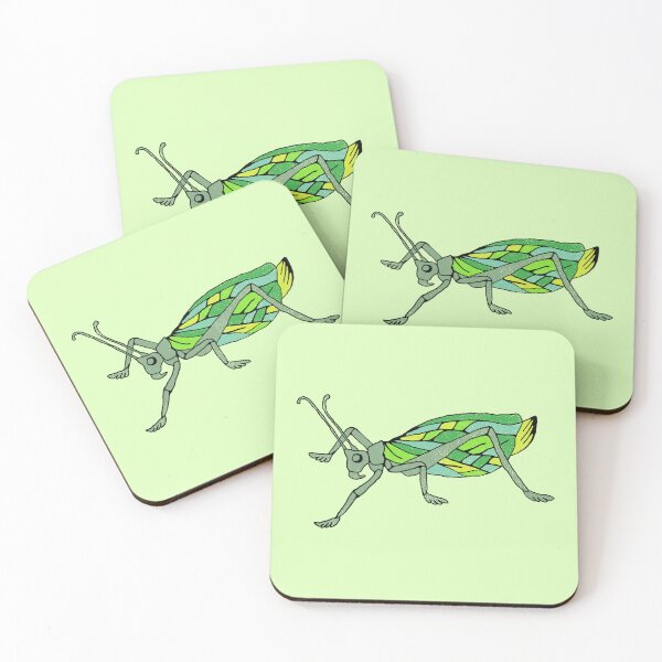 Item preview, a green katydid designed and sold by whichmoss.