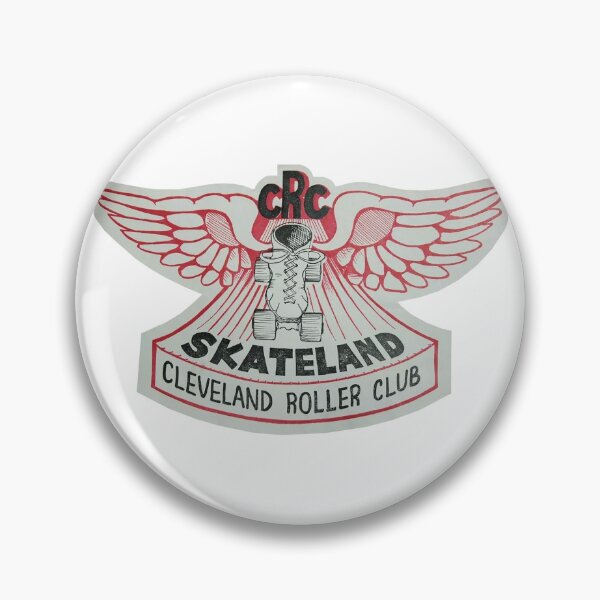 Item preview, CRC Skateland Cleveland Roller Club Cleveland Ohio Roller Skating Rink Sticker Decal Label Design 2 designed and sold by tislord.