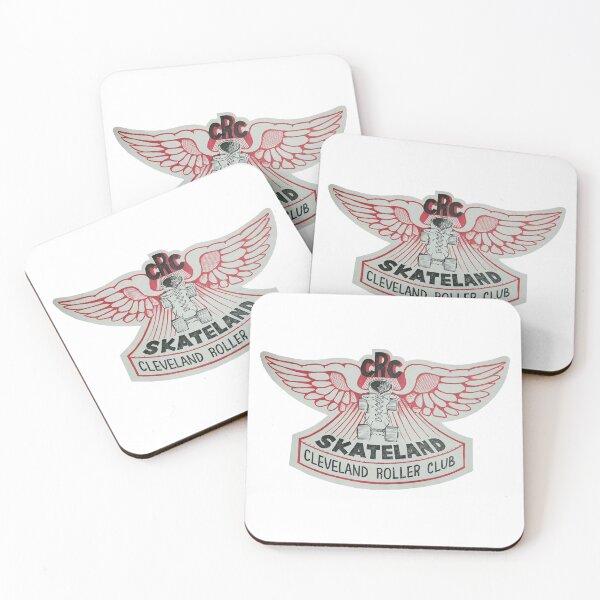 Item preview, CRC Skateland Cleveland Roller Club Cleveland Ohio Roller Skating Rink Sticker Decal Label Design 2 designed and sold by tislord.