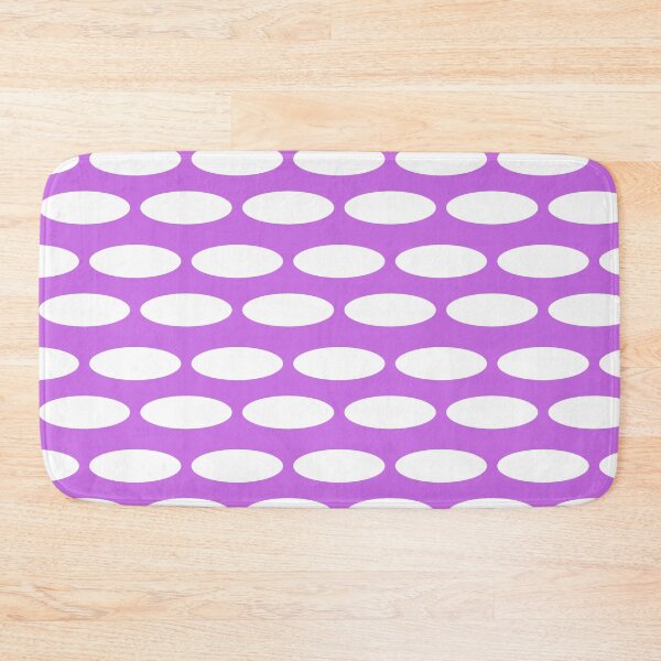 Item preview, Abstract Elliptical Mask – Lavender Pop Geometry designed and sold by The Art Loop.