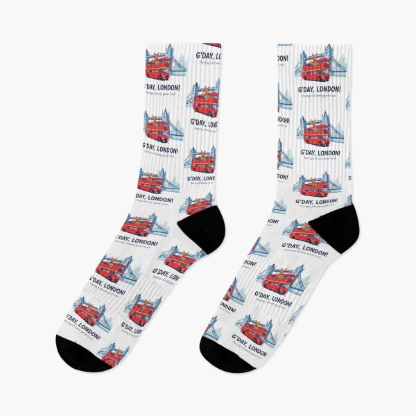 Item preview, G'day, London!: A Funny Australian Kangaroo Tourist Design designed and sold by Digital Dreams Arts.