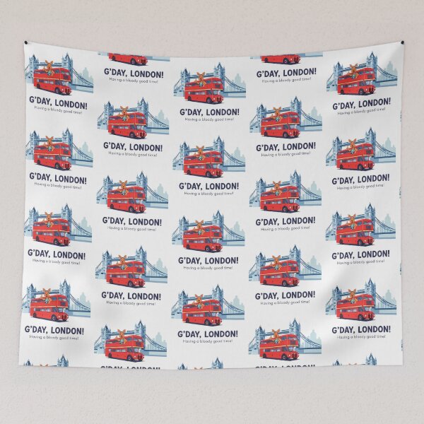 Item preview, G'day, London!: A Funny Australian Kangaroo Tourist Design designed and sold by Digital Dreams Arts.