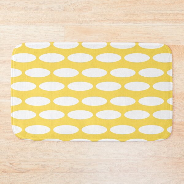 Item preview, Abstract Elliptical Mask – Yellow Pop Geometry designed and sold by The Art Loop.