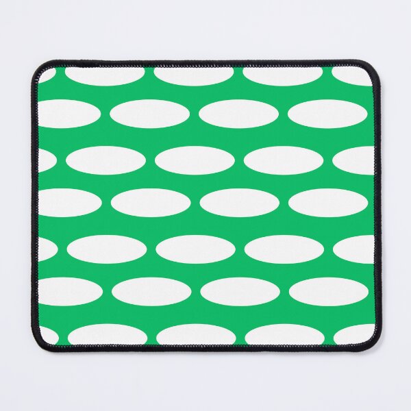 Item preview, Abstract Elliptical Mask – Green Pop Art designed and sold by The Art Loop.