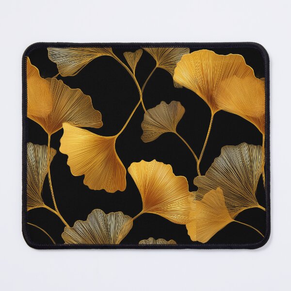 Item preview, Golden Gingko Pattern designed and sold by PrintsyPattern.