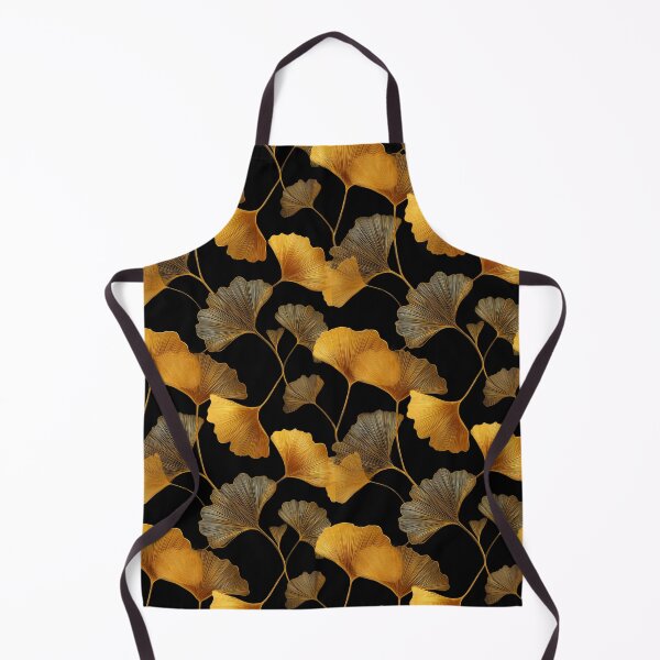 Item preview, Golden Gingko Pattern designed and sold by PrintsyPattern.
