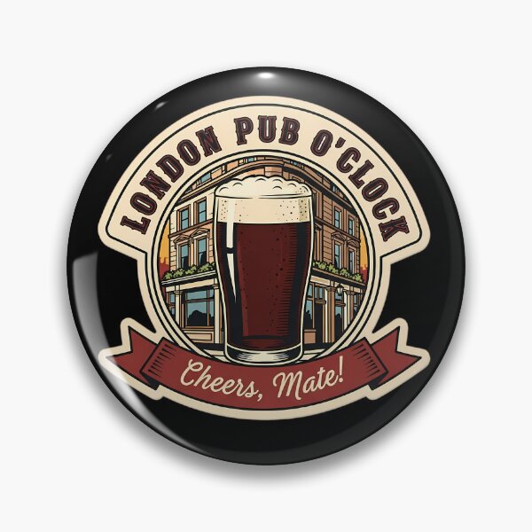 Item preview, Cheers, Mate!: An Authentic English Pub Sign Design designed and sold by Digital Dreams Arts.