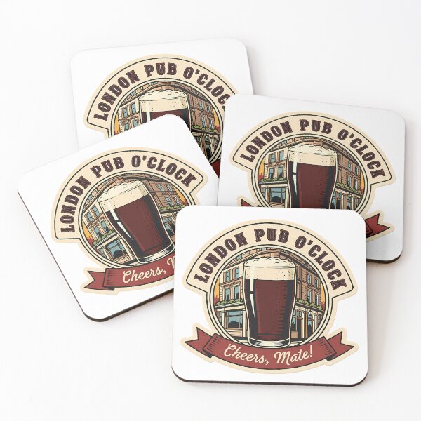 Item preview, Cheers, Mate!: An Authentic English Pub Sign Design designed and sold by Digital Dreams Arts.