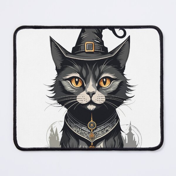 Item preview, Witchy Black Cat designed and sold by PolinaMirralisa.