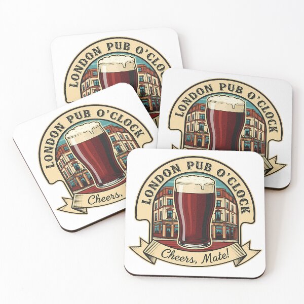 Item preview, A Pint in London: A Nostalgic and Friendly Pub Logo designed and sold by Digital Dreams Arts.