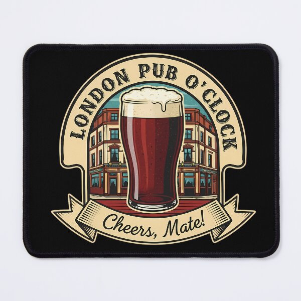 Item preview, A Pint in London: A Nostalgic and Friendly Pub Logo designed and sold by Digital Dreams Arts.