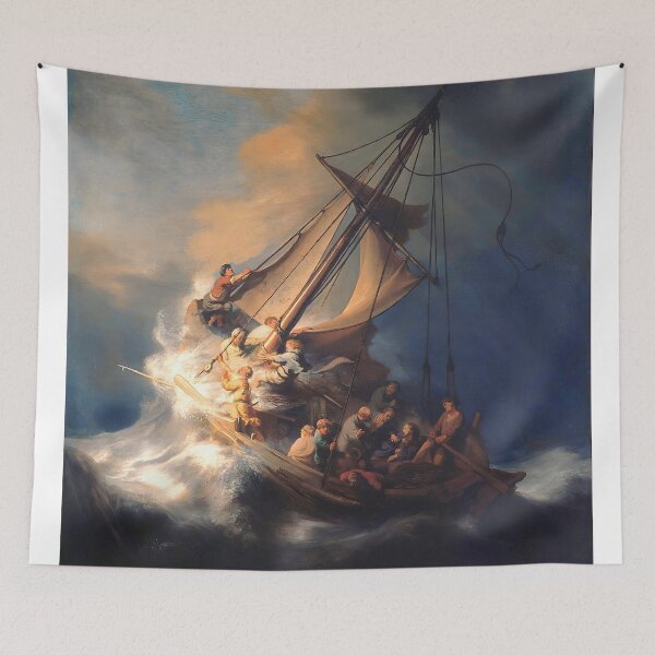 Item preview, Rembrandt - Storm on the Sea of Galilee designed and sold by Jon-Baran.